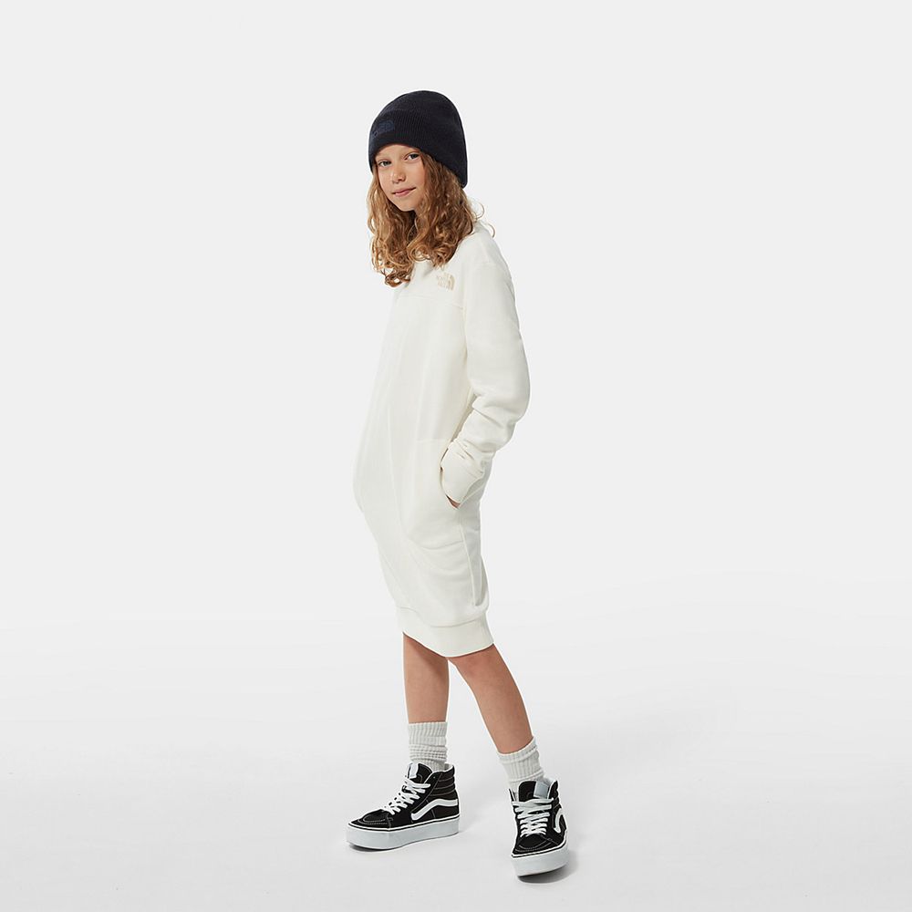 The North Face Dress Girls Australia - The North Face Drew Peak White (JQN-625384)